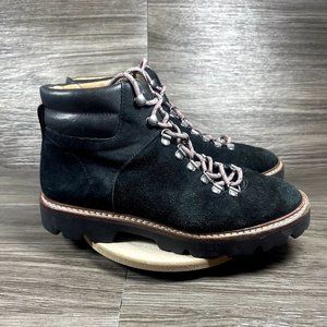 Madewell Women's Black Enzo Hiking Boots Shoe Size 7